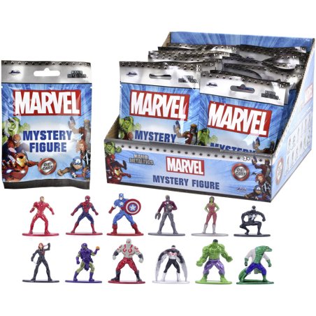 figurine 4cm marvel - assortiment, modèle choisi aléatoirement