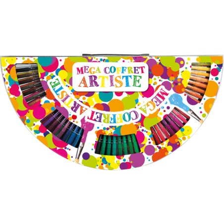 MEGA COFFRET ARTISTE 154P
