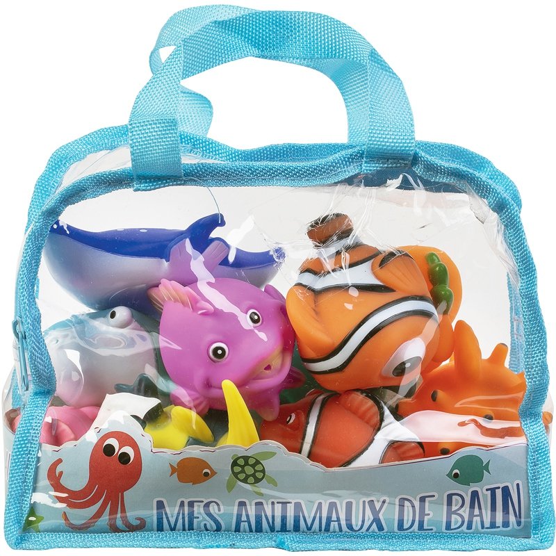 SAC 10 ANIMAUX DU BAIN