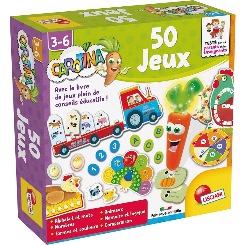 COF 50 JEUX CAROTINA