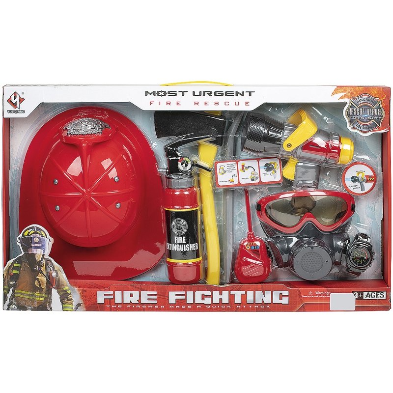 PANOPLIE POMPIER LANCE A EAU