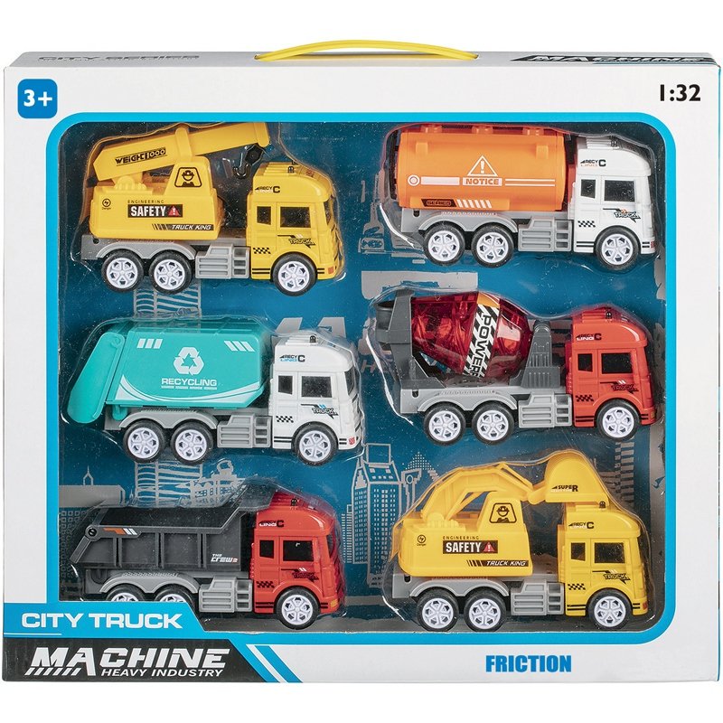 6 VEHICULES SERVICE FR 1/32