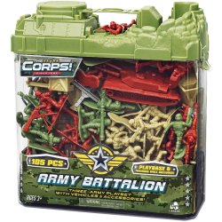 BARIL SOLDATS 104PCS