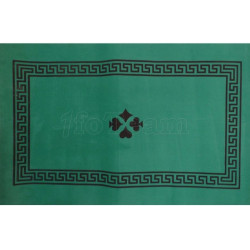 Tapis de jeu de cartes 60x40cm (Vert)