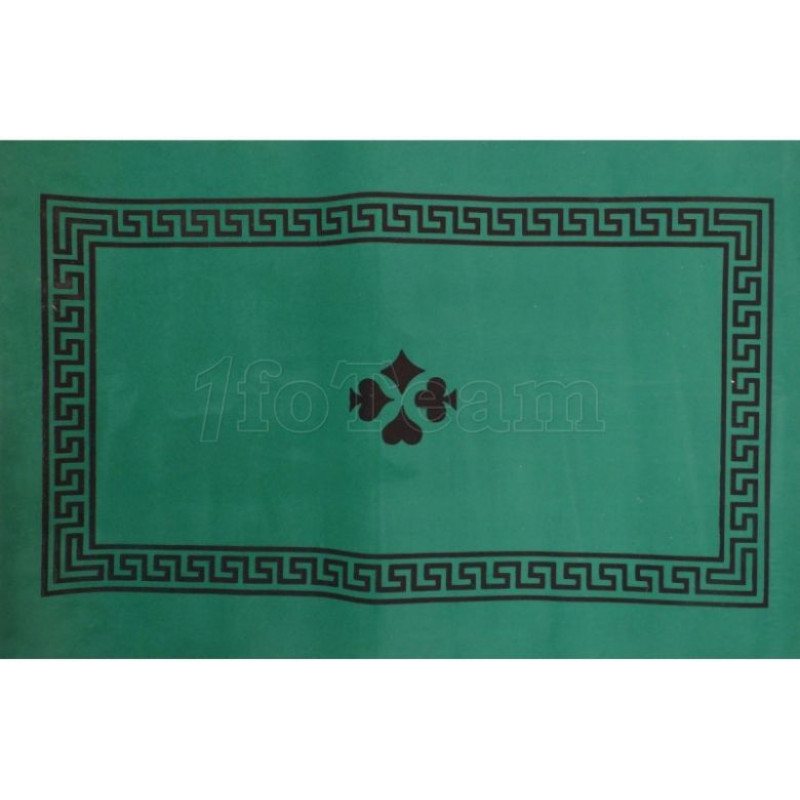 Tapis de jeu de cartes 60x40cm (Vert)
