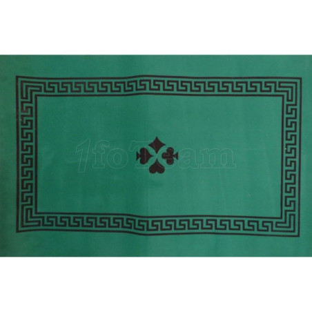 Tapis de jeu de cartes 60x40cm (Vert)