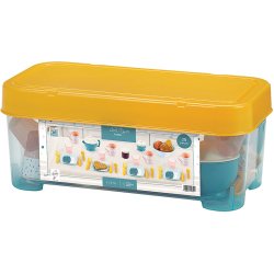 ECOIFFIER Coffret petit déjeuner - Vert Azur