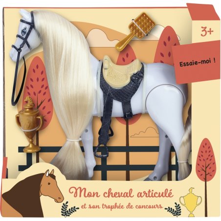 CHEVAL 25CM A FONCTIONS ASS2