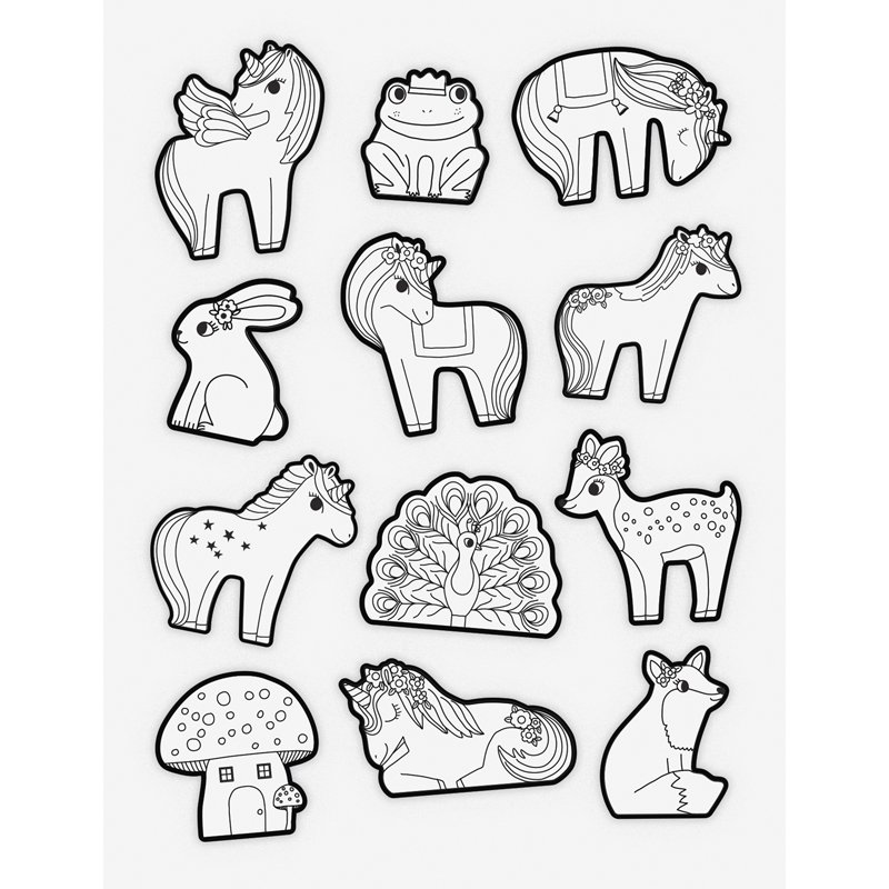 AUTOCOLLANTS LICORNES PRE6