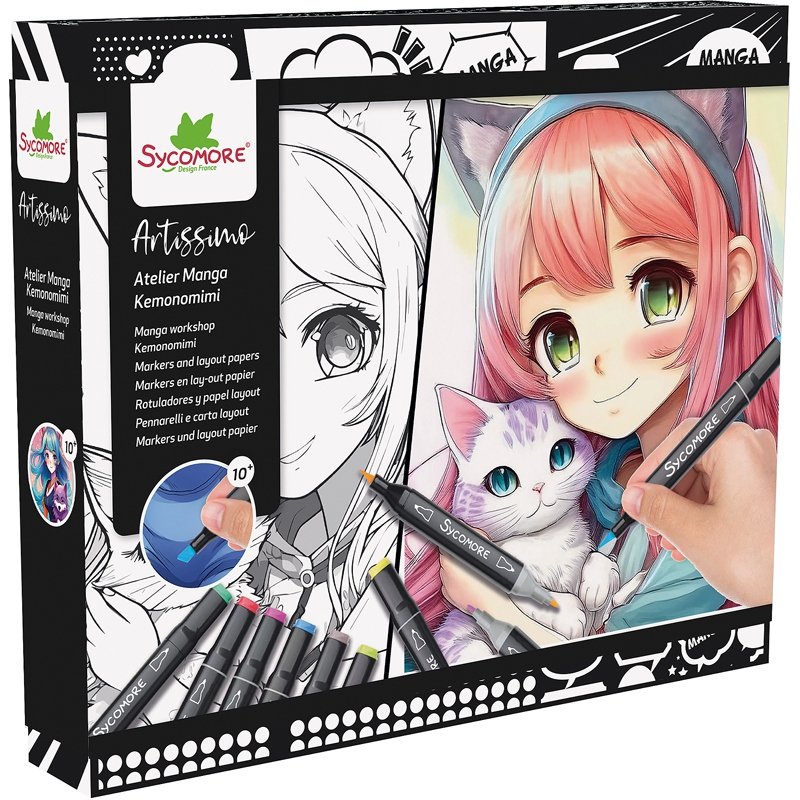 KIT ART MANGA KEMONOMIMI