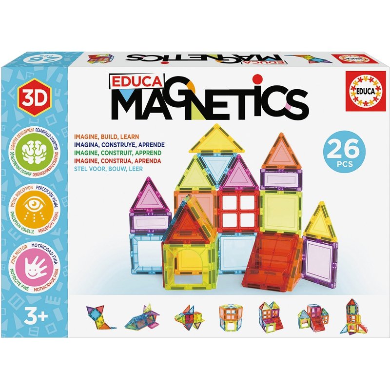 CONSTRUCTION MAGNETICS 26PCS