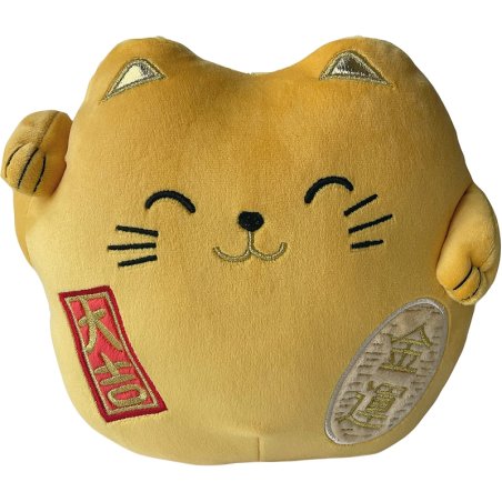 Coussin Maneki Neko 20cm (Assortiment de 12)