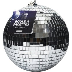 BOULE A FACETTE D20CM