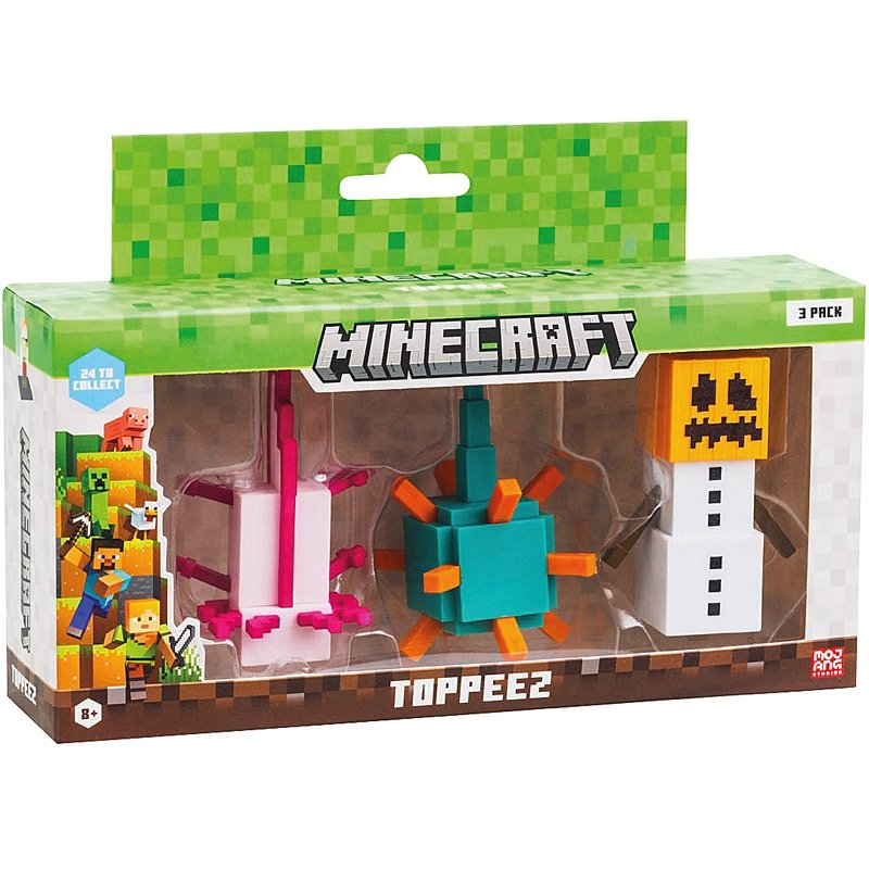 3 FIG 6CM MINECR ASS24