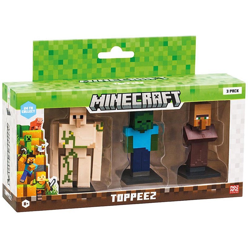 3 FIG 6CM MINECR ASS24