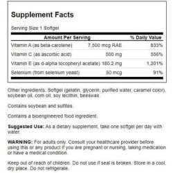 Swanson Vitamins A C E & Selenium Aces - Promotes Cellular Health & Immune Support
