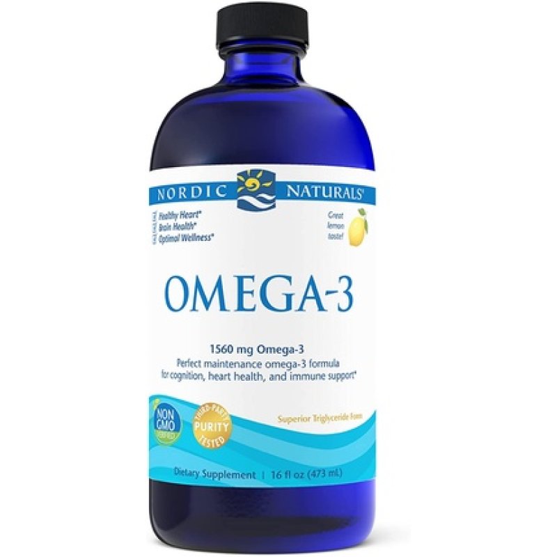 Nordic Naturals Omega-3 Lemon Liquid 1560mg