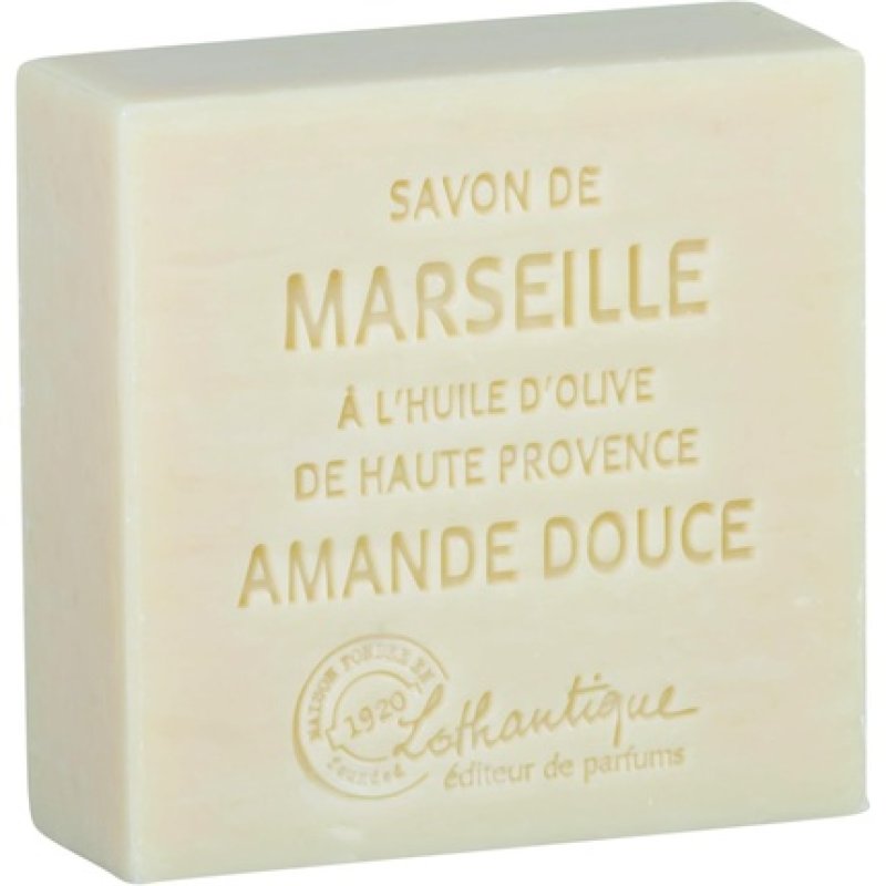 Lothantique Marseille Soap Fragranced 100g - Sweet Almond