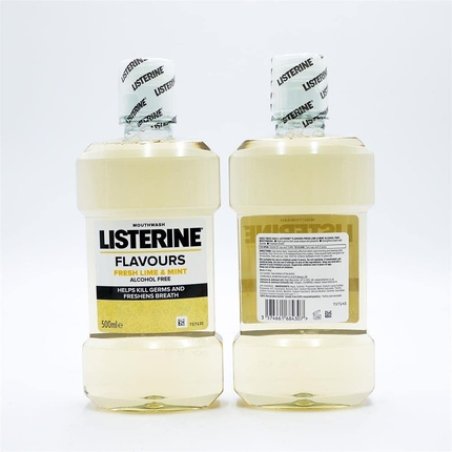 Listerine Fresh Lime & Mint Mouthwash 500ml