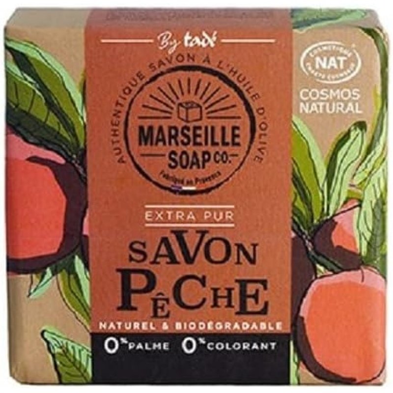 Tadé Peach Marseille Soap 100g