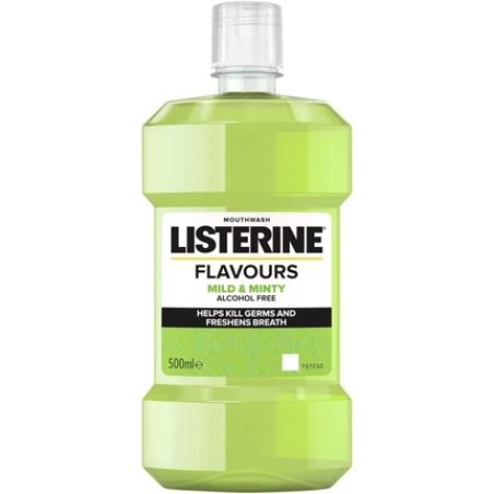 Listerine Cool Mint Mild Taste Mouthwash 500ml