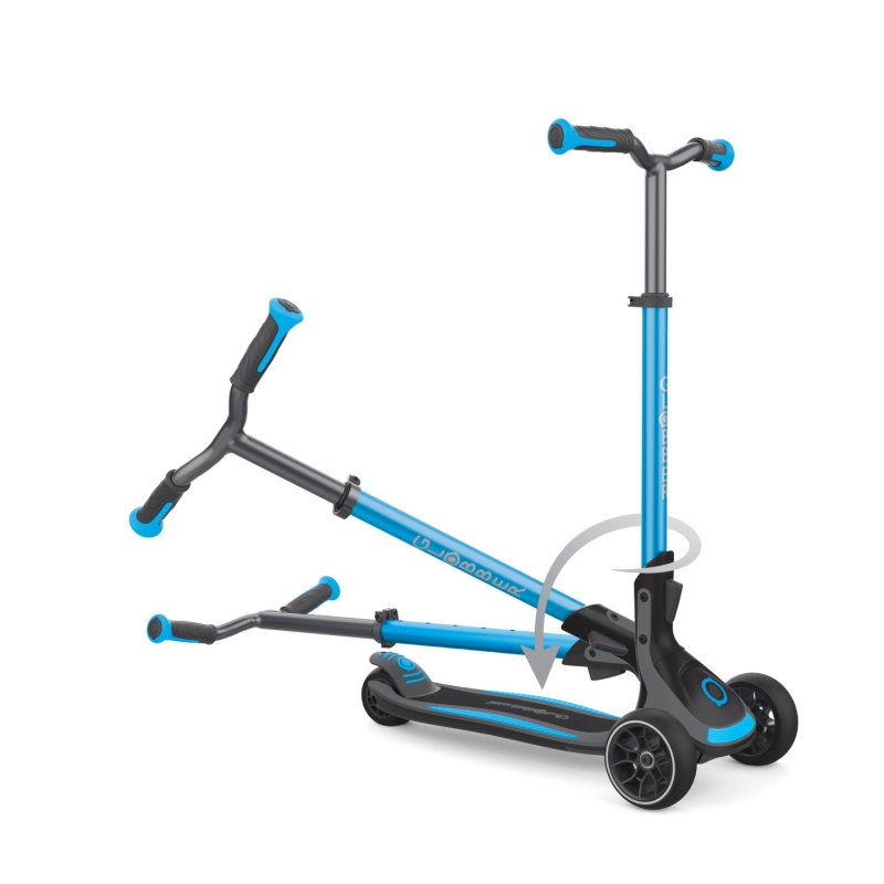 Globber ULTIMUM Enfants Trottinette à trois roues Noir, Bleu