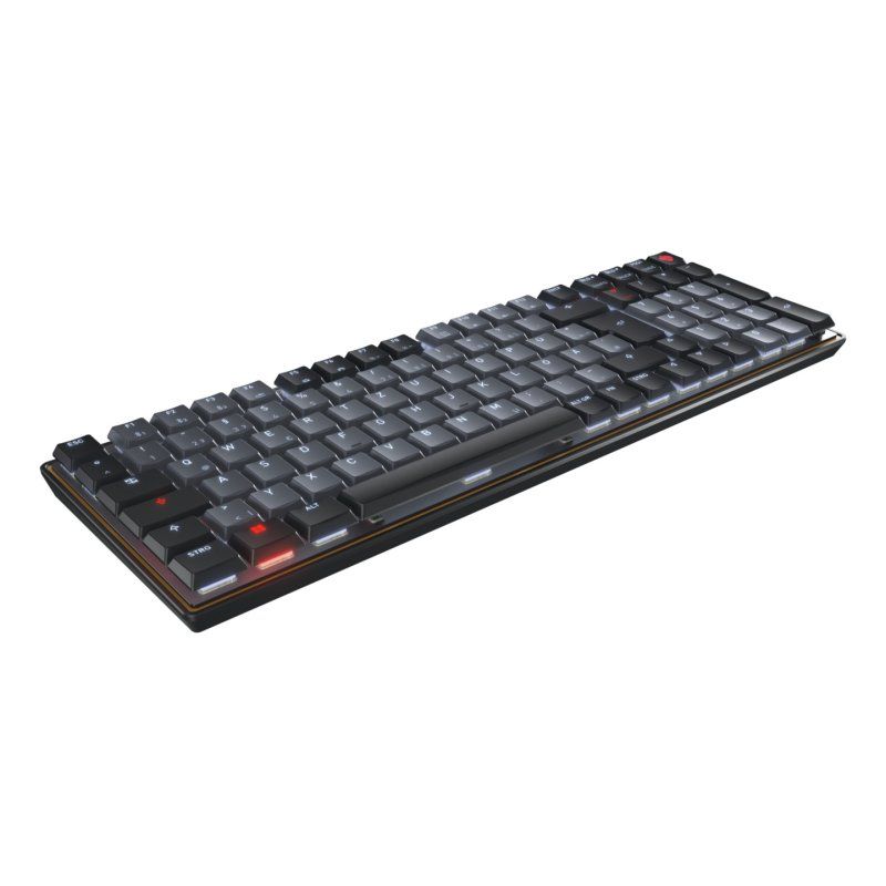 CHERRY KW 550 MX LP keyboard Home/Office USB Bluetooth QWERTZ German Black