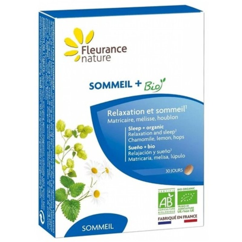 Fleurance Nature Bio-Sleep 60 Tablets for a Good Night's Sleep