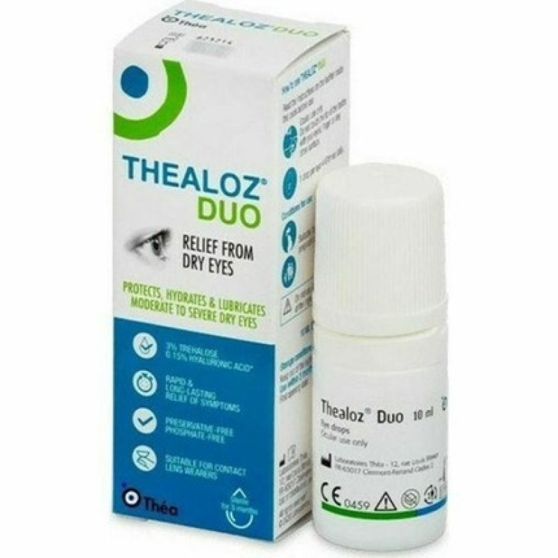 Thealoz Thea Thealoz Duo Eye Drops For Dry Eye 10ml
