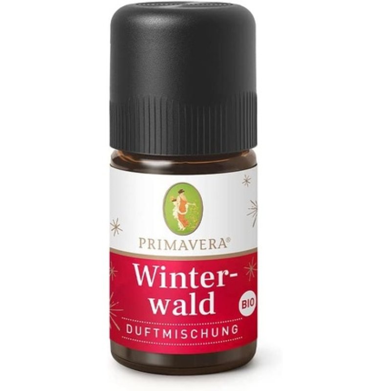 Primavera Winter Forest Fragrance Mixture Organic 5 Ml - Spruce Needle, Lemongrass - Aroma Oil