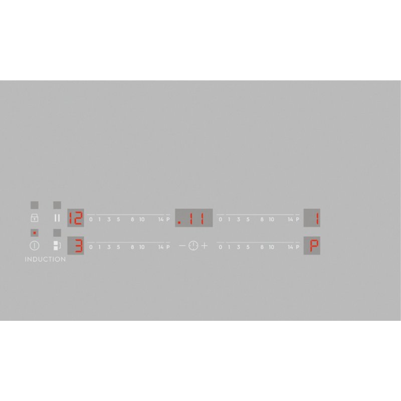 Electrolux EIV63440BS Silver Built-in Zone induction hob 4 zone(s)