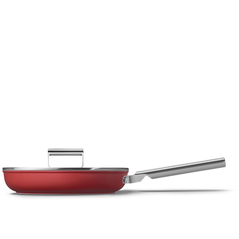 SMEG CKFF2801RDM Bratpfanne 28 cm Rot