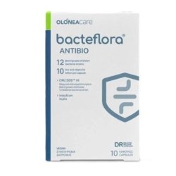 Olonea Bacteflora Antibio Formula With Probiotics & Prebiotics - 10 Capsules