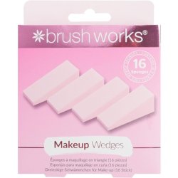 Brushworks Makeup Wedges 16 Pieces