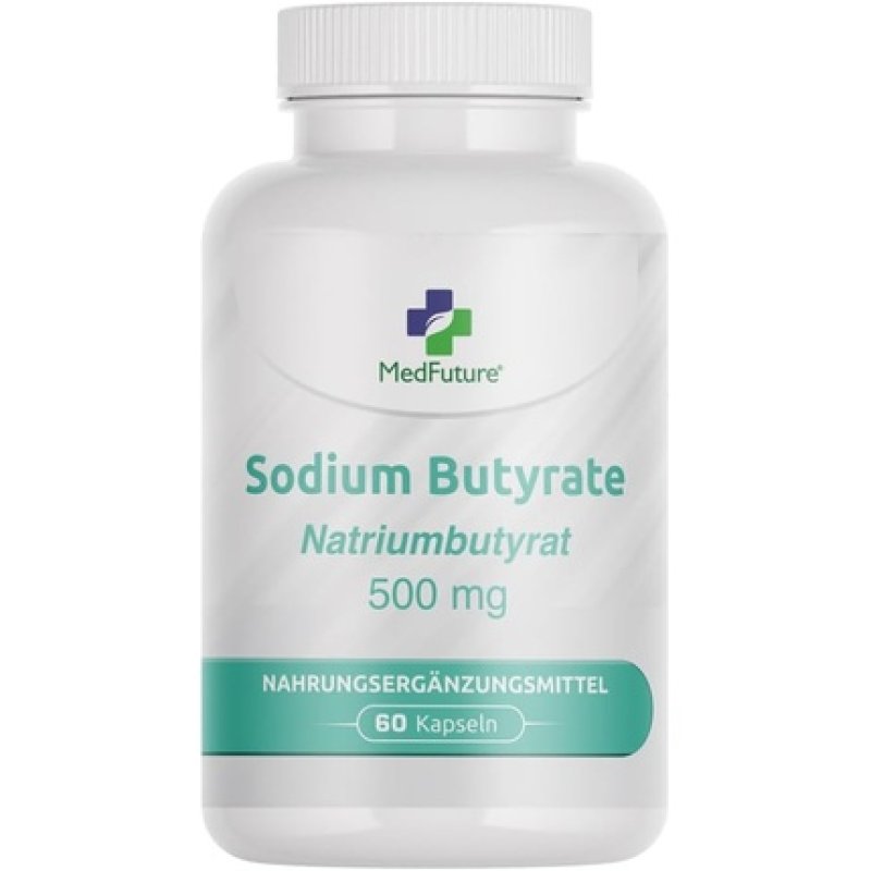 Sodium Butyrate 500mg - 60 Capsules