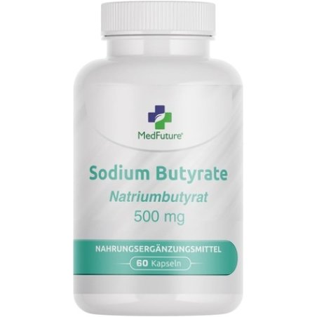 Sodium Butyrate 500mg - 60 Capsules