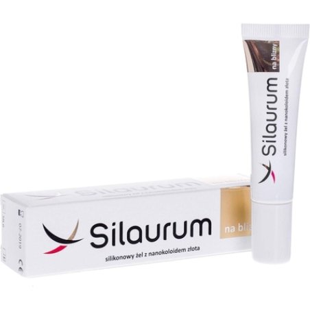 Silaurum Scar Serum Gel with Silicone and Gold Nanocolloid for Acne 15ml