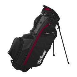 Wilson - Feather Stand Bag - Black/Grey/Red