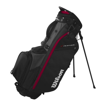 Wilson - Feather Stand Bag - Black/Grey/Red