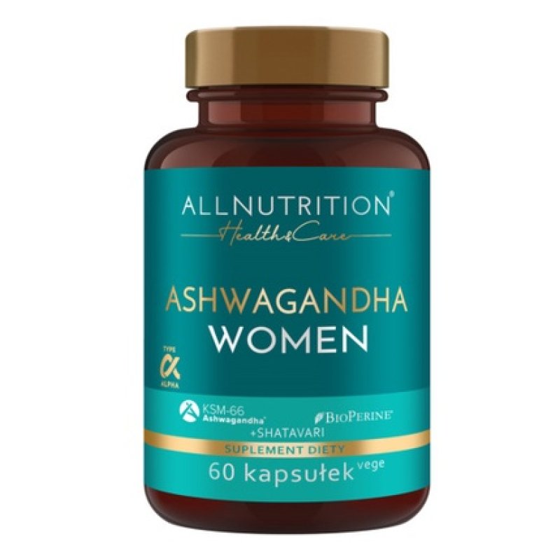 All Nutrition Ashwagandha KSM-66 for Women 60 Capsules