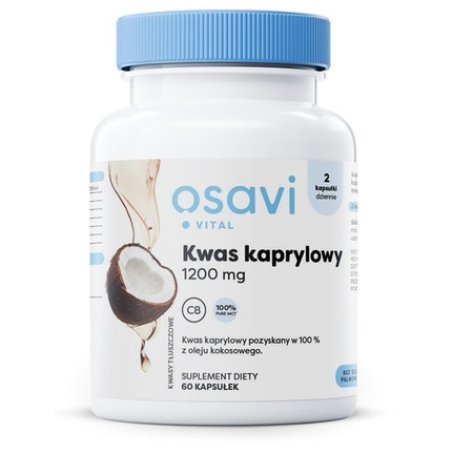 Kwas Kaprylowy 1200mg 60 Soft Capsules