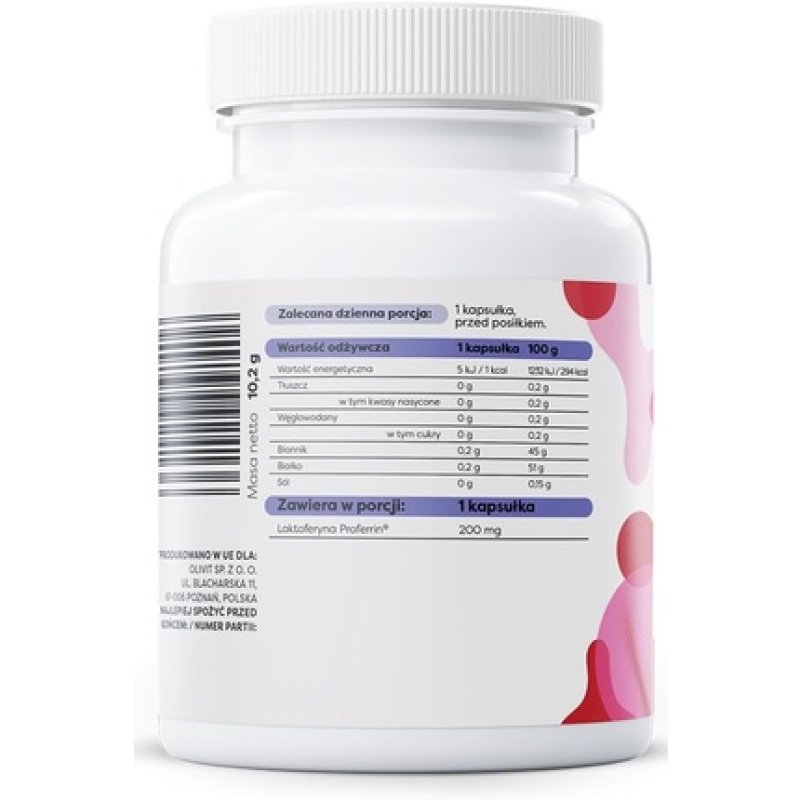 Lactoferin 200mg - 60 Capsules