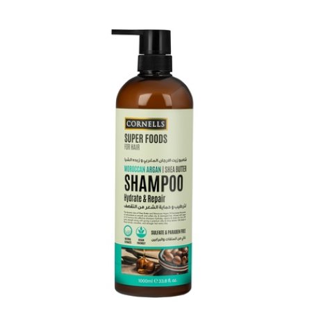 Cornells Series Moroccan Argan Shea Butter Shampoo Super Foods 1000ml
