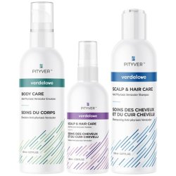 Pityverset Hair Shampoo 150ml, Body Wash Liquid 100ml, Body Emulsion 150ml