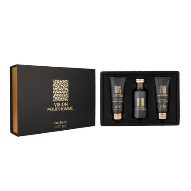 Nusuk Vision Pour Homme Giftset 3 Pcs