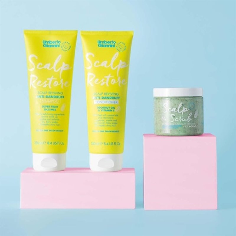 Scalp Restore Starter Kit Travel Scalp Restore Shampoo Conditioner and Exfoliating Scalp Scrub