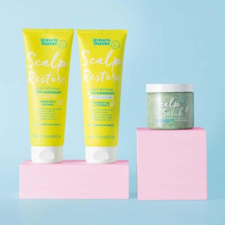 Scalp Restore Starter Kit Travel Scalp Restore Shampoo Conditioner and Exfoliating Scalp Scrub