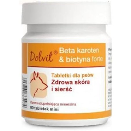 Beta Carotene & Biotin Forte 90 Mini Tablets
