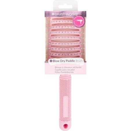 Brushworks Blow Dry Paddle Brush Pink