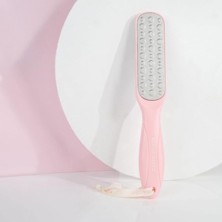 Brushworks Metal Foot File Pink & Silver